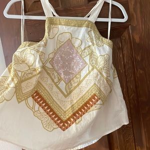 Free people boho summer tank top